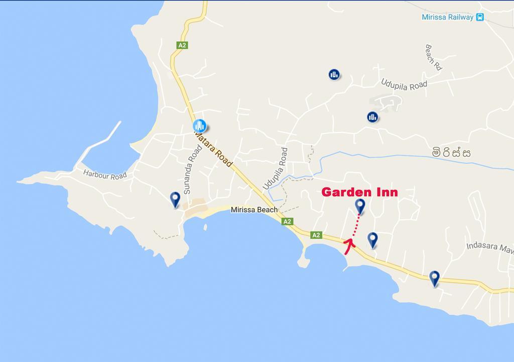 Garden Inn Mirissa Luaran gambar
