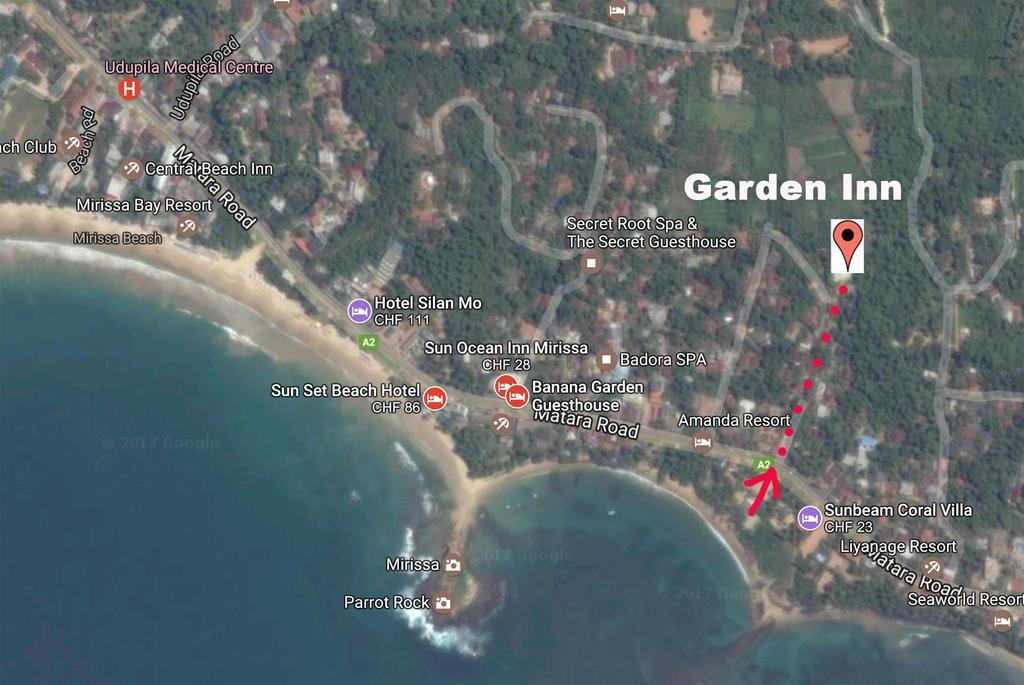 Garden Inn Mirissa Luaran gambar